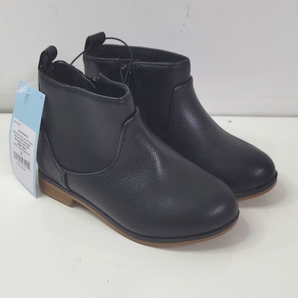 Cat & Jack Shoes New Cat Jack Toddler Girls Black Faux Leather